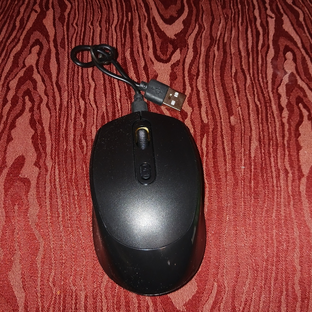 WIRELESS MOUSE PLUG &PLAY SUIT FOR HOME AND OFFICE BLACK - Picture 2 of 4